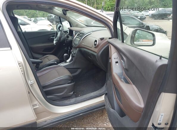 3GNCJPSBXGL172879 2016 CHEVROLET TRAX Champagne 