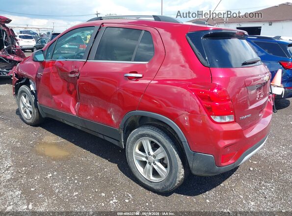 3GNCJPSBXJL257597 2018 CHEVROLET TRAX Red Հետևի ձախ