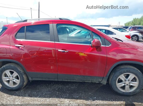 3GNCJPSBXJL257597 2018 CHEVROLET TRAX Red Սալոնի հետևի տեսք