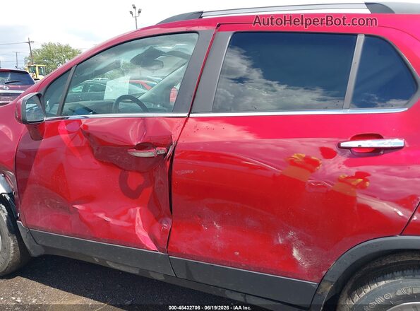 3GNCJPSBXJL257597 2018 CHEVROLET TRAX Red 