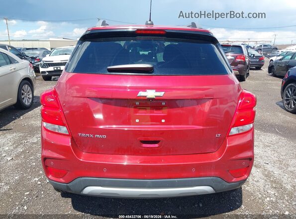 3GNCJPSBXJL257597 2018 CHEVROLET TRAX Red 