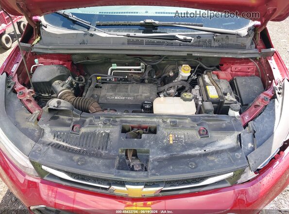 3GNCJPSBXJL257597 2018 CHEVROLET TRAX Red Հետևի տեսք