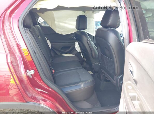 3GNCJPSBXJL257597 2018 CHEVROLET TRAX Red VIN կոդի պիտակի տեսք