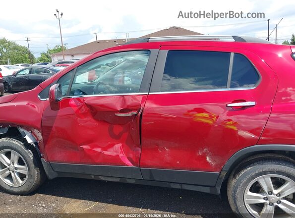 3GNCJPSBXJL257597 2018 CHEVROLET TRAX Red Սալոնի 360 աստիճան տեսք