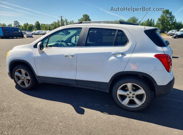 3GNCJRSB6GL220163 2016 CHEVROLET TRAX White Rear left