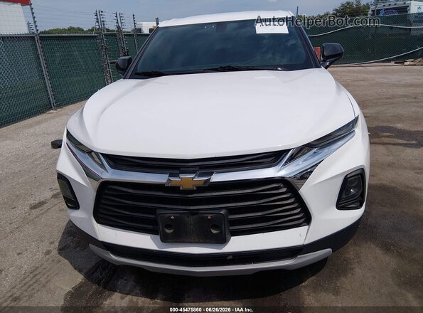 3GNKBARA4LS534000 2020 CHEVROLET BLAZER Белый Вид задней части салона