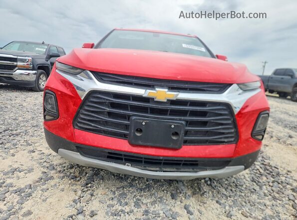3GNKBBRA0LS691240 2020 CHEVROLET BLAZER Red Vista frontal