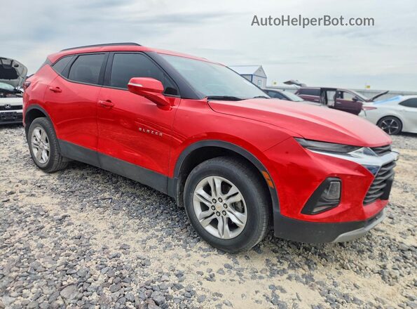 3GNKBBRA0LS691240 2020 CHEVROLET BLAZER Red Delantero derecho