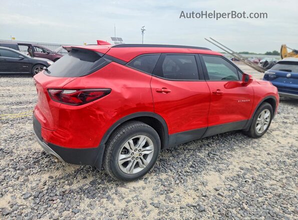3GNKBBRA0LS691240 2020 CHEVROLET BLAZER Red Trasero derecho