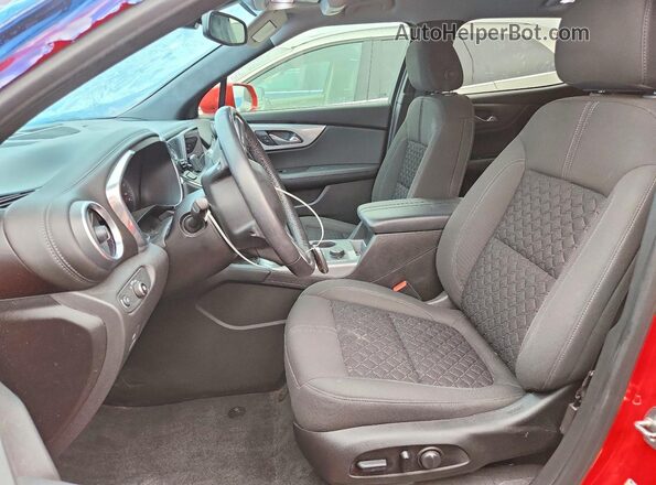 3GNKBBRA0LS691240 2020 CHEVROLET BLAZER Red Vista interior delantera
