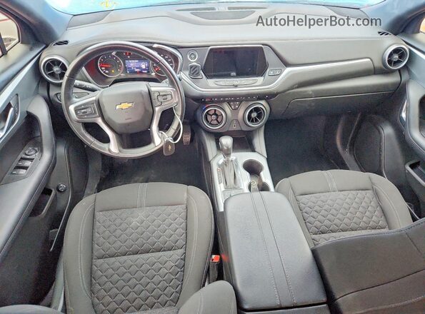 3GNKBBRA0LS691240 2020 CHEVROLET BLAZER Red Vista del salpicadero