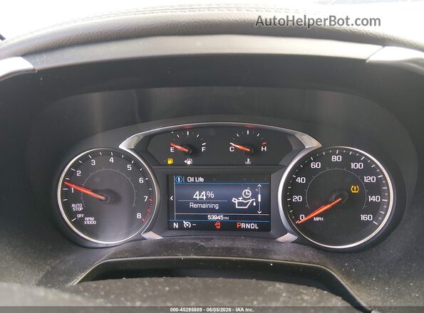 3GNKBBRA0MS503446 2021 CHEVROLET BLAZER Silver უკანა სავარძლების ხედი