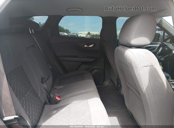 3GNKBBRA0MS503446 2021 CHEVROLET BLAZER Silver VIN კოდის სტიკერის ხედი