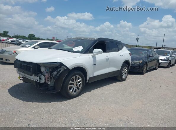 3GNKBBRA1LS634061 2020 CHEVROLET BLAZER White Передня ліва чверть