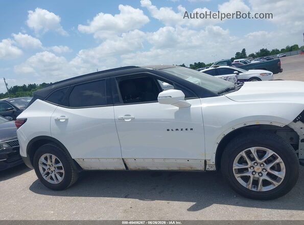 3GNKBBRA1LS634061 2020 CHEVROLET BLAZER White Вид задньої частини салону