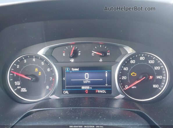 3GNKBBRA2LS537080 2020 CHEVROLET BLAZER Silver უკანა სავარძლების ხედი