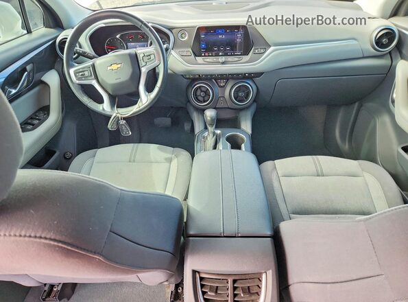 3GNKBBRA2LS694656 2020 CHEVROLET BLAZER White Dashboard view