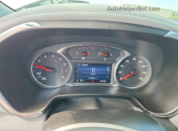 3GNKBBRA2LS694656 2020 CHEVROLET BLAZER White Instrument cluster view