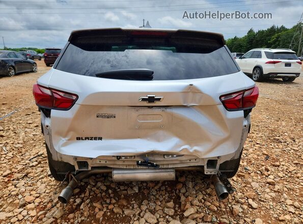 3GNKBBRA2MS567116 2021 CHEVROLET BLAZER Silver Vista trasera