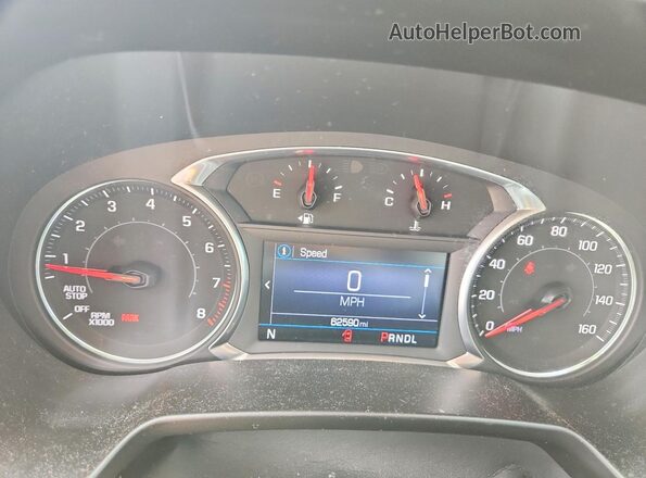 3GNKBBRA2MS567116 2021 CHEVROLET BLAZER Silver Vista del cuadro de instrumentos