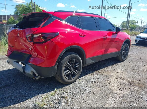 3GNKBBRA3MS548526 2021 CHEVROLET BLAZER Red Հետևի աջ