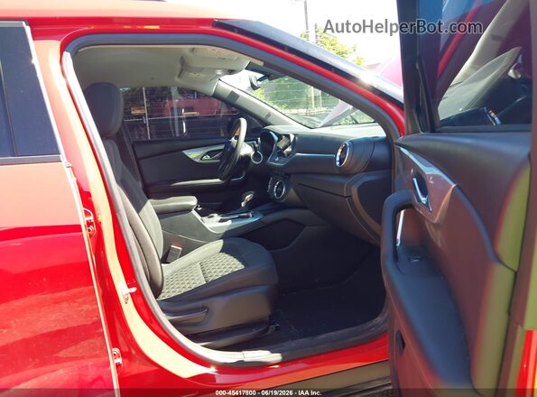 3GNKBBRA3MS548526 2021 CHEVROLET BLAZER Red Սալոնի դիմացի տեսք