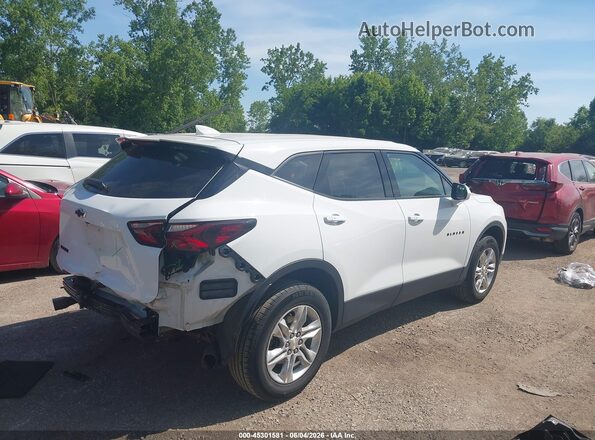 3GNKBBRA3MS578366 2021 CHEVROLET BLAZER White 