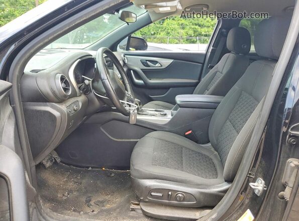 3GNKBBRA4KS613204 2019 CHEVROLET BLAZER Black Front interior view