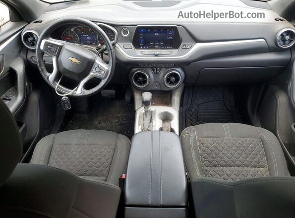 3GNKBBRA4KS613204 2019 CHEVROLET BLAZER Black Dashboard view