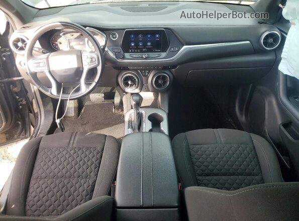 3GNKBBRA4KS687836 2019 CHEVROLET BLAZER Black Vista del salpicadero