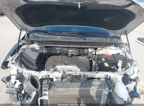 3GNKBBRA4MS545277 2021 CHEVROLET BLAZER Silver უკანა ხედი