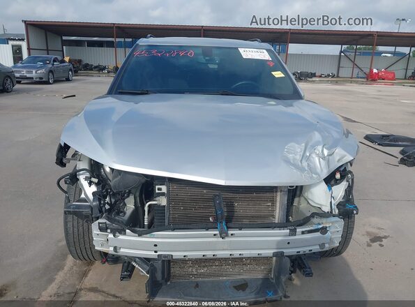 3GNKBBRA4MS545277 2021 CHEVROLET BLAZER Silver უკანა სალონის ხედი