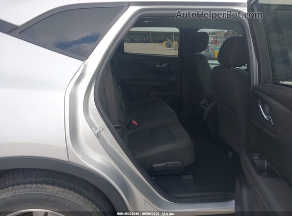 3GNKBBRA4MS545277 2021 CHEVROLET BLAZER Silver VIN კოდის სტიკერის ხედი