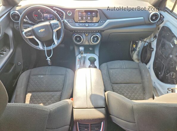 3GNKBBRA5LS611480 2020 CHEVROLET BLAZER White Dashboard view