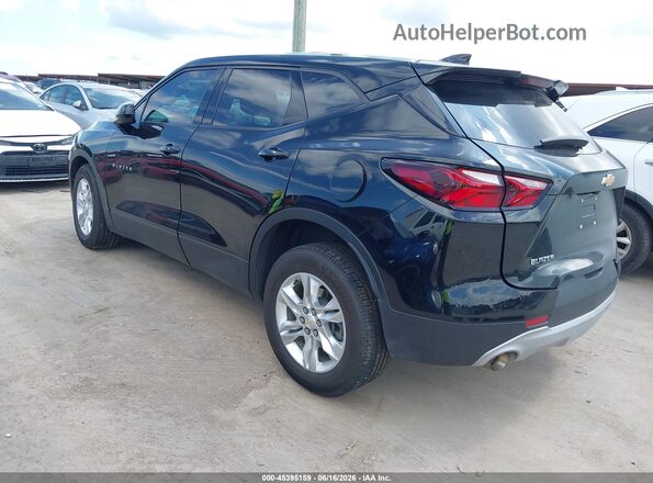 3GNKBBRA5MS583844 2021 CHEVROLET BLAZER Черный Задняя левая четверть