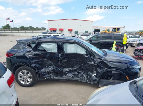 3GNKBBRA5MS583844 2021 CHEVROLET BLAZER Черный Панорамный вид салона 360°