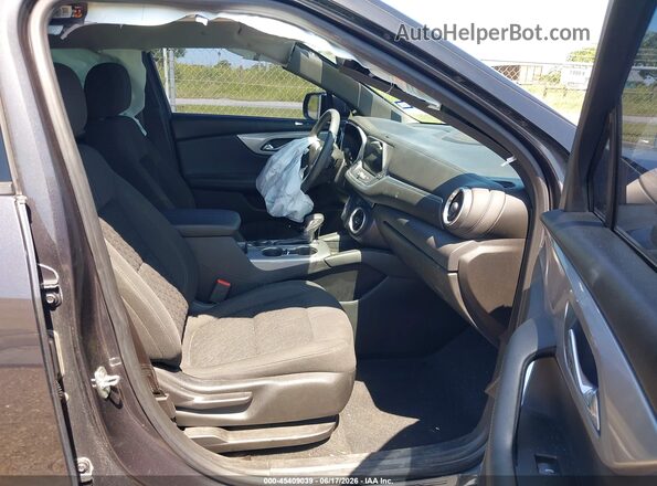 3GNKBBRA7MS538128 2021 CHEVROLET BLAZER Gray Vista interior delantera
