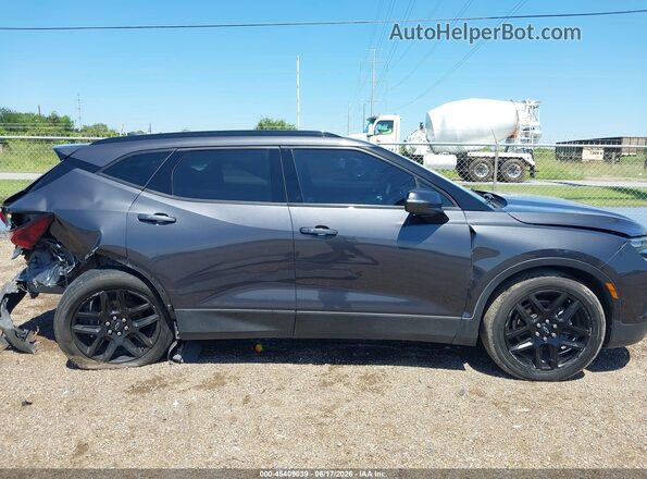 3GNKBBRA7MS538128 2021 CHEVROLET BLAZER Gray Vista interior de 360 grados