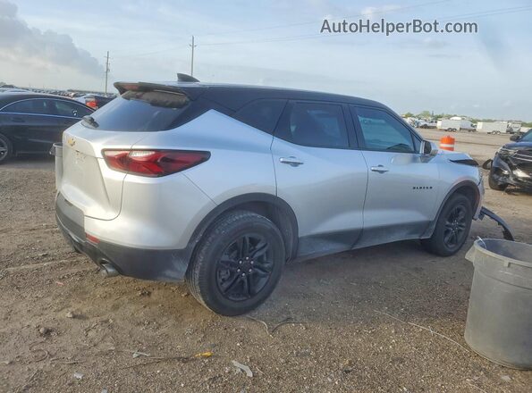 3GNKBBRA9LS652792 2020 CHEVROLET BLAZER Серебряный Задняя правая четверть