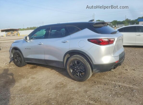 3GNKBBRA9LS652792 2020 CHEVROLET BLAZER Серебряный Задняя левая четверть