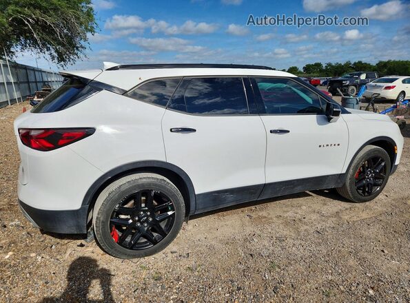 3GNKBCR41LS725167 2020 CHEVROLET BLAZER White Rear right