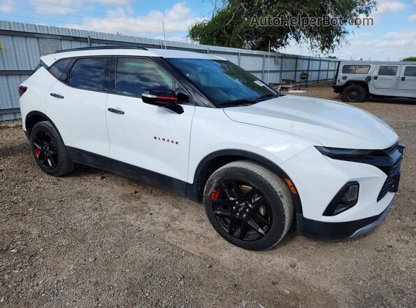3GNKBCR41LS725167 2020 CHEVROLET BLAZER White Front right