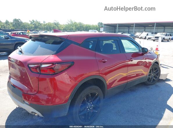 3GNKBCR41MS574381 2021 CHEVROLET BLAZER Red Задня права чверть