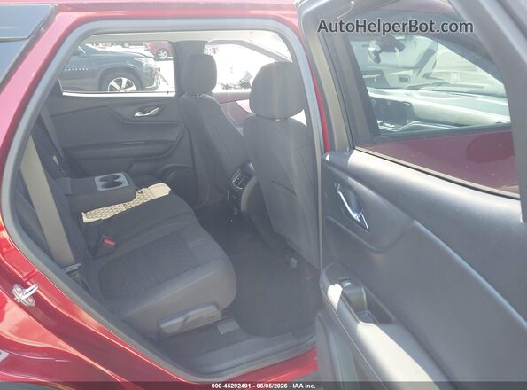 3GNKBCR41MS574381 2021 CHEVROLET BLAZER Red Вид наклейки з VIN-кодом