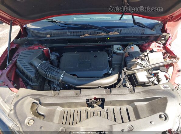 3GNKBCR41MS574381 2021 CHEVROLET BLAZER Red Вид ззаду
