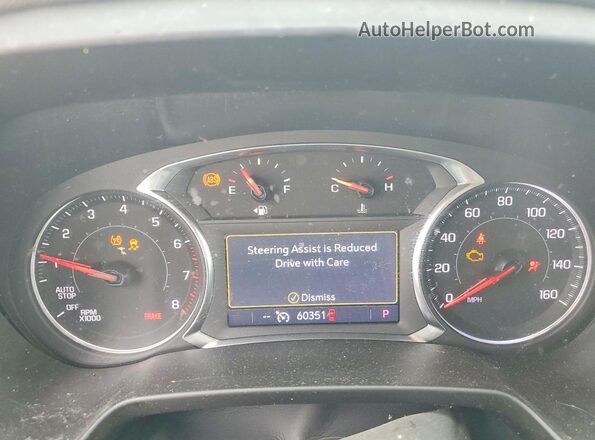 3GNKBCR41PS100242 2023 CHEVROLET BLAZER Black Instrument cluster view