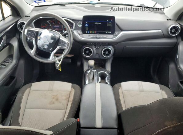 3GNKBCR41PS100242 2023 CHEVROLET BLAZER Black Dashboard view