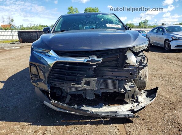 3GNKBCR42MS579220 2021 CHEVROLET BLAZER Gray Front view