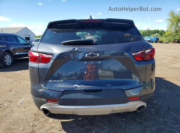 3GNKBCR42MS579220 2021 CHEVROLET BLAZER Gray Rear view