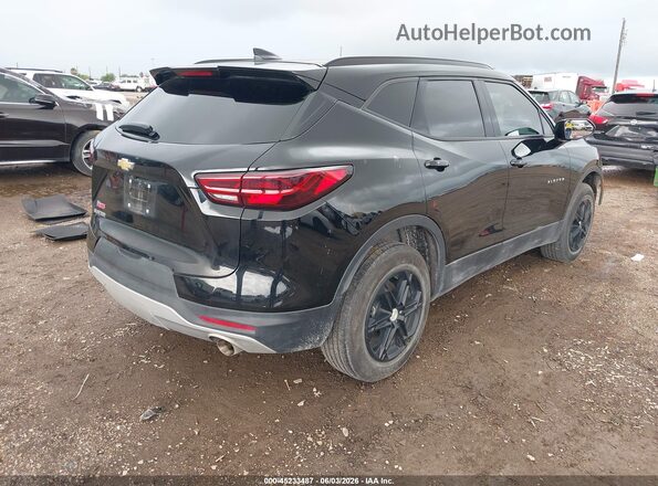 3GNKBCR42PS129054 2023 CHEVROLET BLAZER Black Հետևի աջ